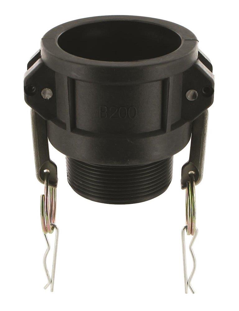 B Cam coupling PP nipple female - 1 1/4", 1 1/4"
