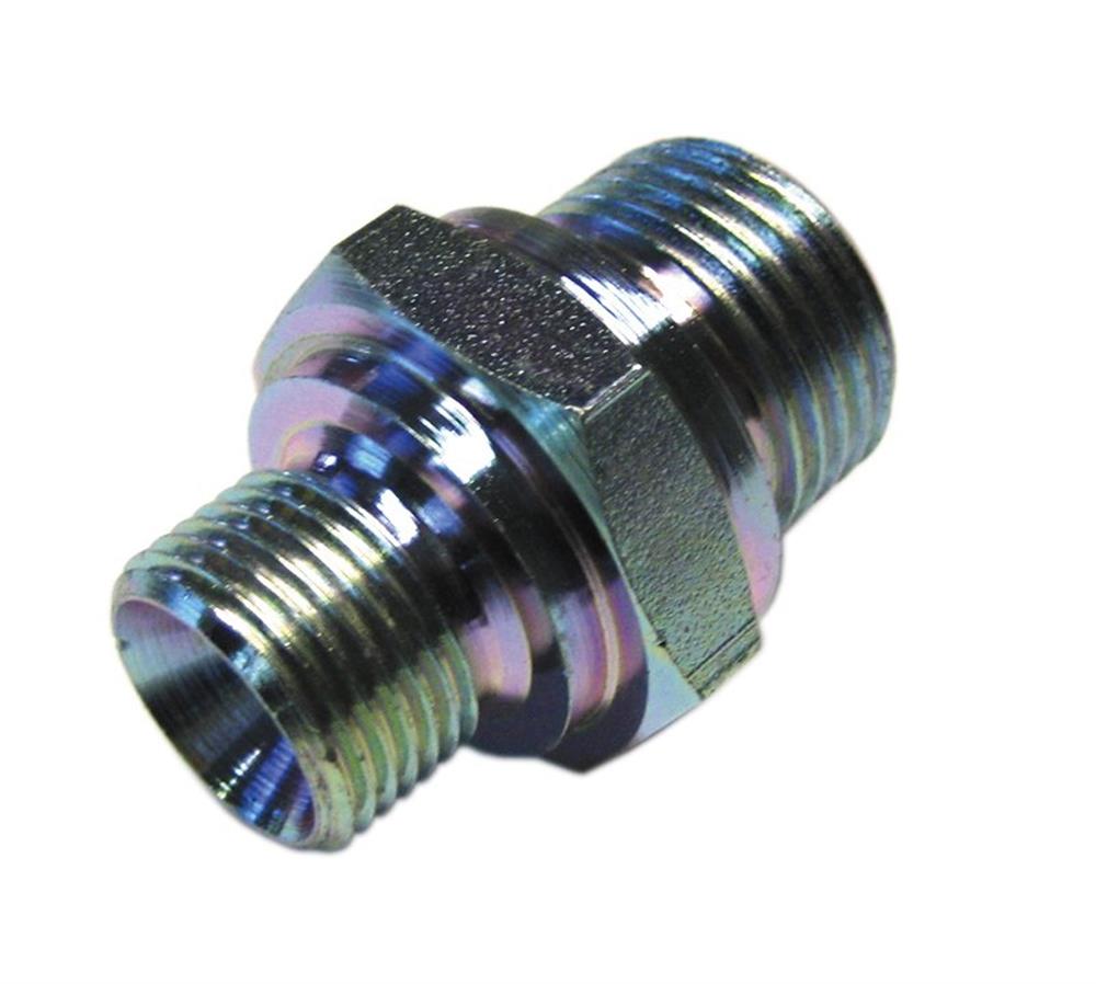 B&H Nipple with sealing surface steel zinc/nickel BSPP nipple - 1 1/4", 1 1/2"