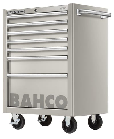 Bahco 1470K7SS Tool cart stainless - 760mm, 500mm, 952mm, 7
