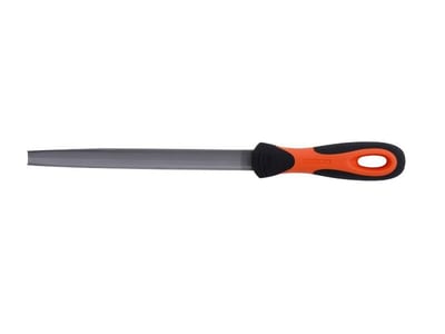 Bahco 210-10-1 Half-Round File w/handle - 1, 250mm, 7mm, Half-round