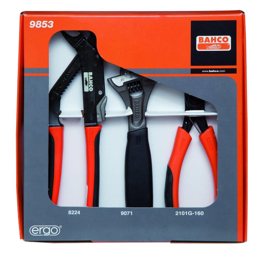 Bahco ERGO 9853 Pliers set - 3PCS