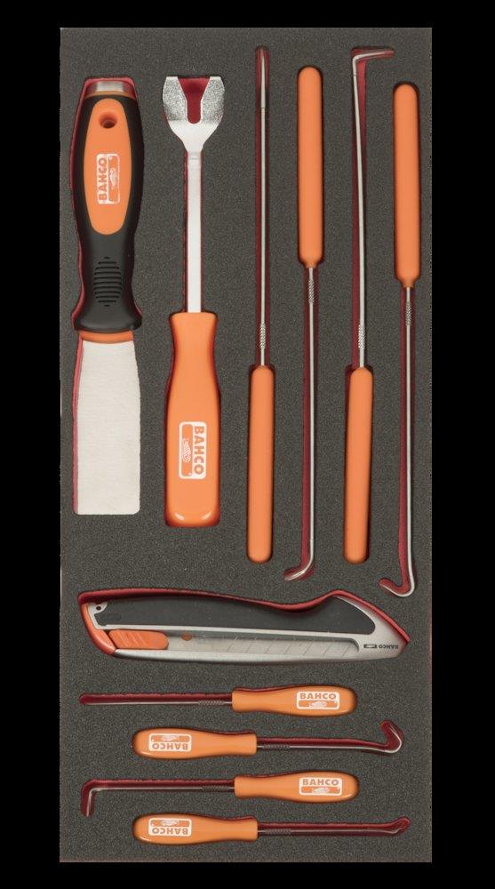 Bahco Fit&Go Tool Assortment Tool Set - 11PCS, 181mm, 445mm, 1/3 drawer