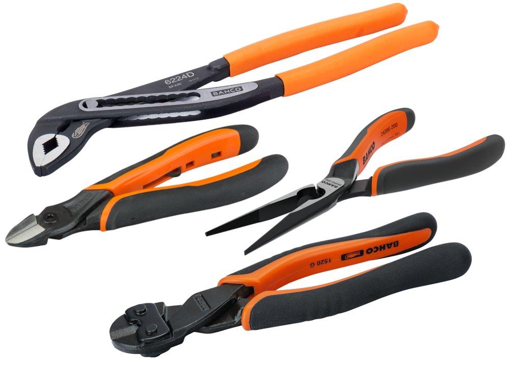 Bahco Plierset 7 Pliers set - 4PCS