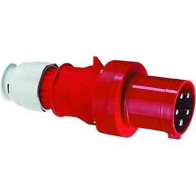 Bals Multi-Grip CEE Plug - 5P, 63A, 380V, H6, red