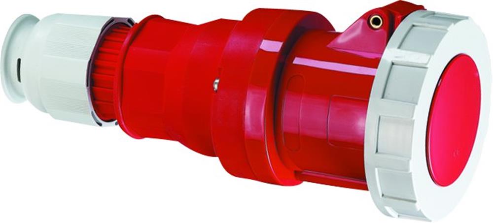Bals TE CEE Extension Connector - 5P, 63A, 380V, H6, red