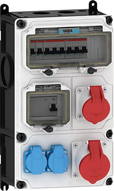 Bals Variabox L Sign with CEE and DK socket - 16 / 32A