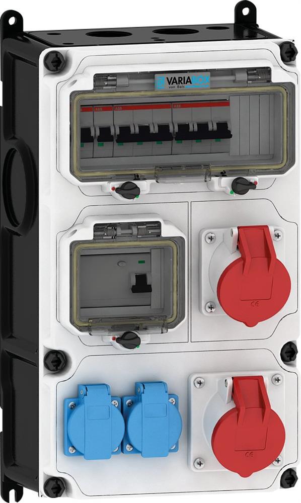 Bals Variabox L Sign with CEE and DK socket - 16A