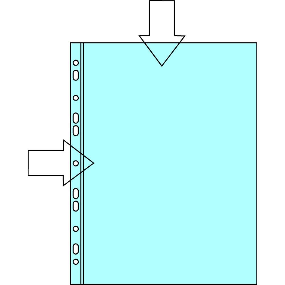 Bantex Plastic Pocket - 100PCS, A4, Transparent