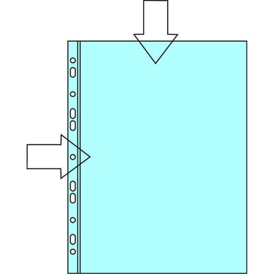 Bantex Plastic Pocket - 100PCS, A4, Transparent