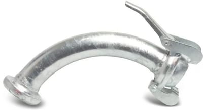 Bauer Bend with O-ring FZV male/female - 89, 90°