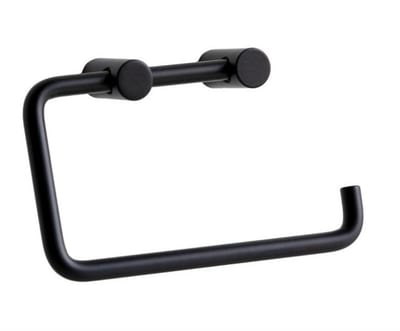 Beslag Design Stay Toilet Paper Holder matte black stainless steel without back plate 602216-41