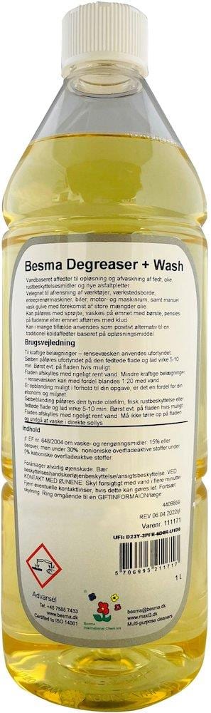 Besma Degreaser+Wash Degreaser - 1L