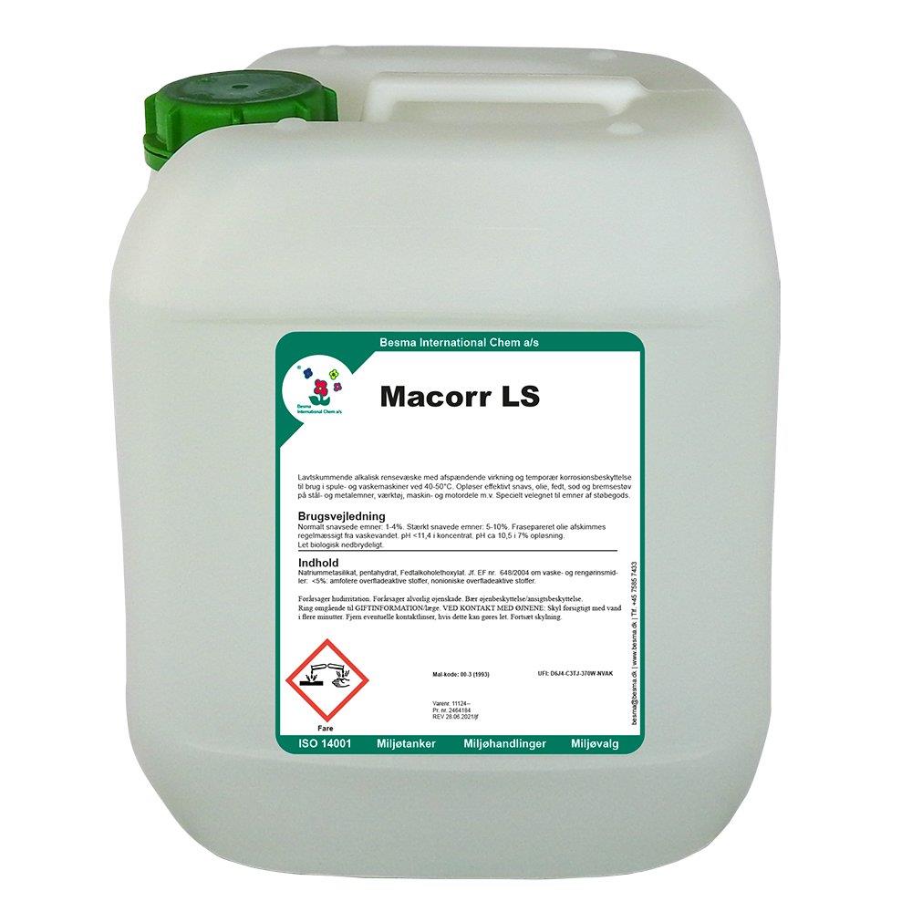 Besma Macorr LS Low-Foaming Alkaline Cleaning Fluid 5 L