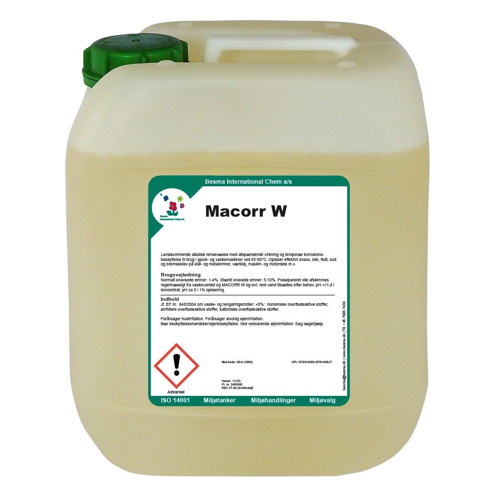 Besma Macorr W Cleaning fluid low-foaming can - 20L