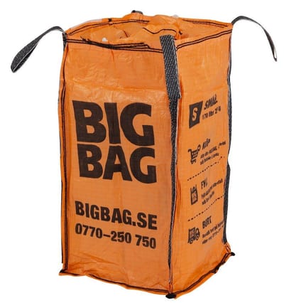 Big bag small - Orange/black, 250kg
