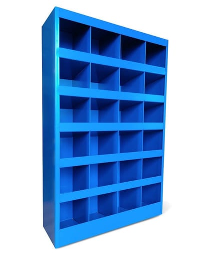 Blika 46 Bolt Shelf 24 compartments blue - 770mm, 500mm, 160mm