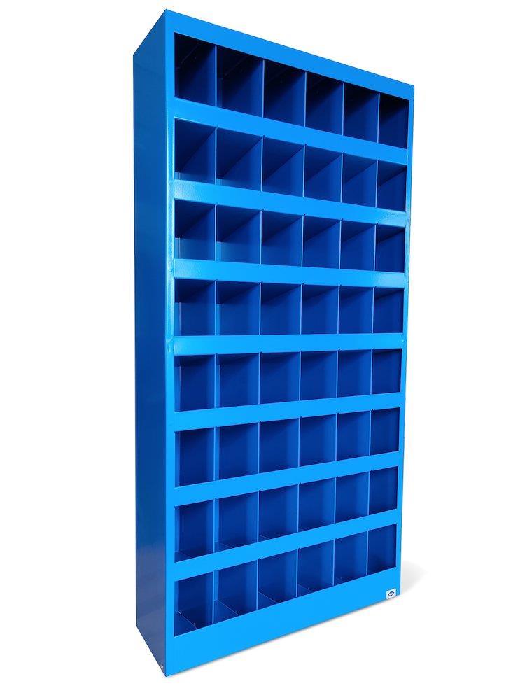 Blika 85 Bolt Shelf 48 compartments blue - 1005mm, 500mm, 160mm