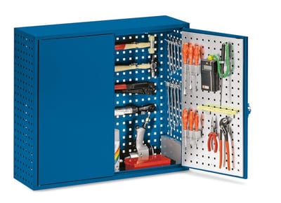 Blika HVS-2 Tool Cabinet with perforated panels - 700mm, 800mm, 250mm, 0PCS