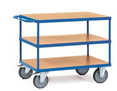 Blika Table cart with 3 shelves - 860mm, 509mm, 1047mm, 500kg