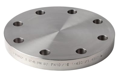 Blind flange acid-resistant - 80, 16bar