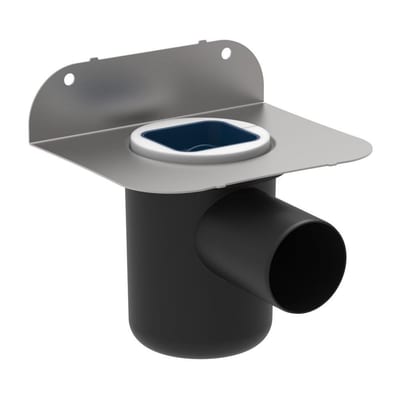BLÜCHER Art Deco Water Trap - Horizontal, 150mm, 50mm