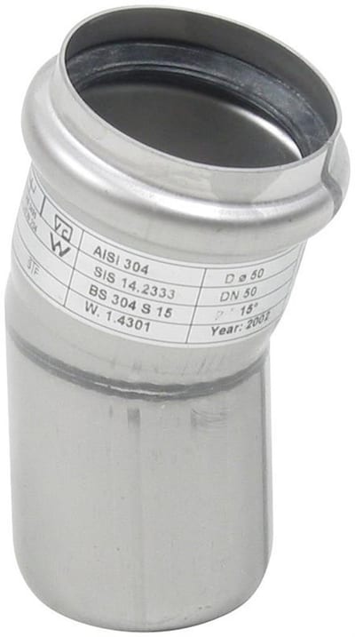 BLÜCHER Europipe Bend acid-resistant - 40mm, 40mm, 15gr