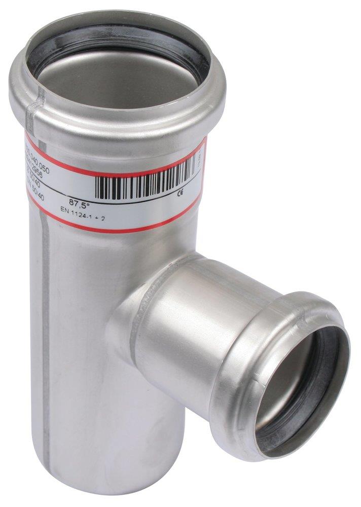 BLÜCHER Europipe Branch pipe acid-resistant - 50mm, 50mm, 40mm, 87,5gr