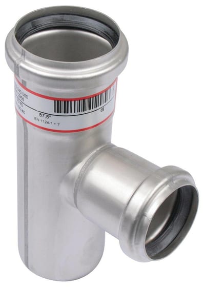 BLÜCHER Europipe Branch pipe acid-resistant - 50mm, 50mm, 40mm, 87,5gr