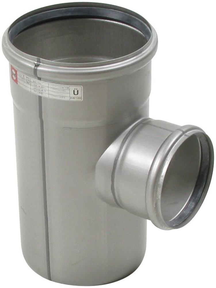 BLÜCHER Europipe Branch pipe stainless - 160mm, 160mm, 110mm, 87,5gr