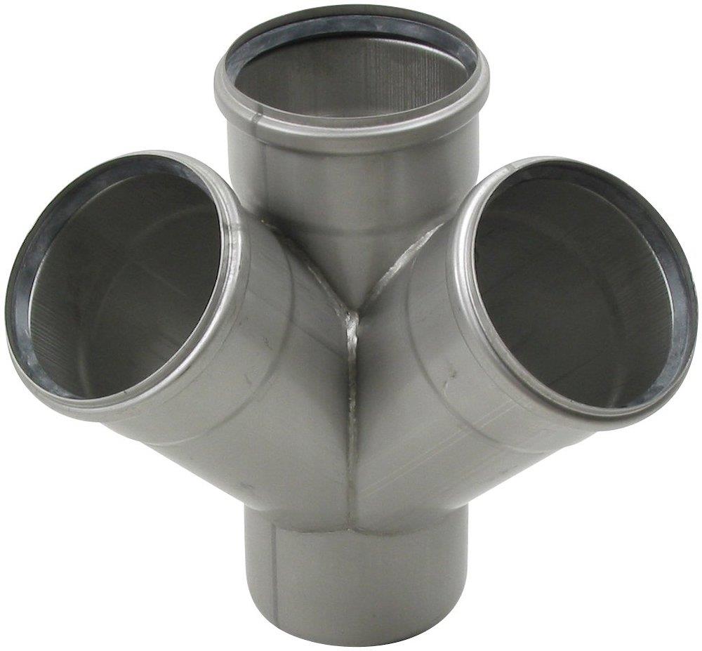 BLÜCHER Europipe Corner Branch Pipe double, angle acid-resistant - 110mm, 110mm, 110mm, 45°