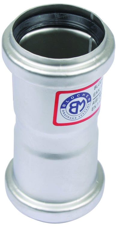 BLÜCHER Europipe Double Socket - 40mm, 40mm