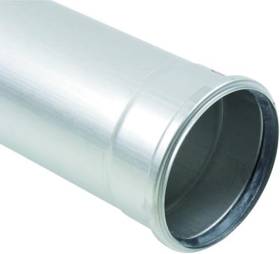 BLÜCHER Europipe Drain pipe coupling acid-resistant steel - 160mm, 2000mm