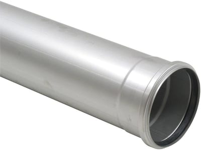 BLÜCHER Europipe Drain pipe coupling stainless steel - 125mm, 1500mm