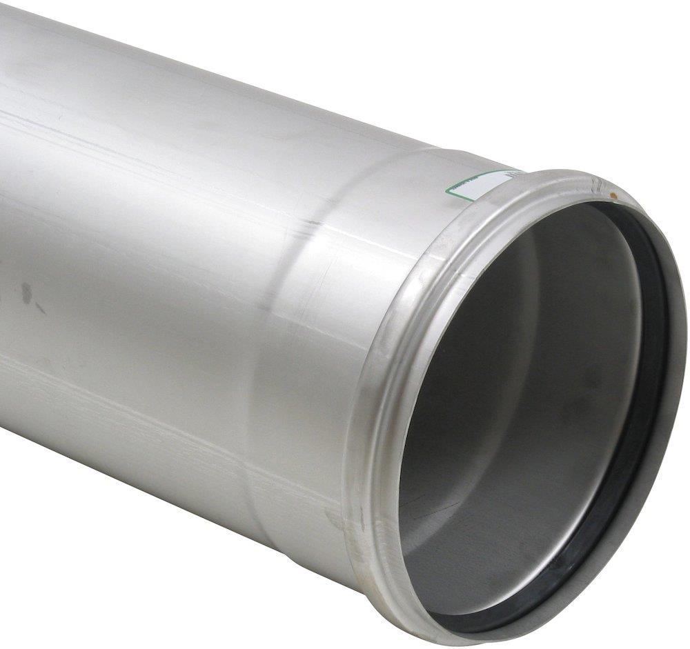 BLÜCHER Europipe Drain pipe coupling stainless steel - 200mm, 1000mm
