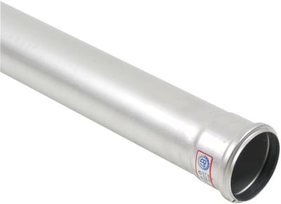 BLÜCHER Europipe Drain pipe coupling stainless steel - 75mm, 5000mm