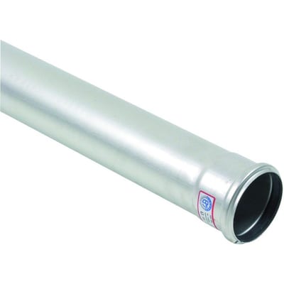 BLÜCHER Europipe Drain pipe coupling stainless steel - 75mm, 6000mm