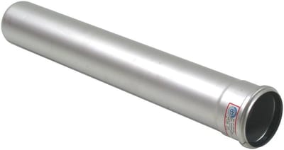 BLÜCHER Europipe Drain pipe coupling stainless steel - 82mm, 3000mm
