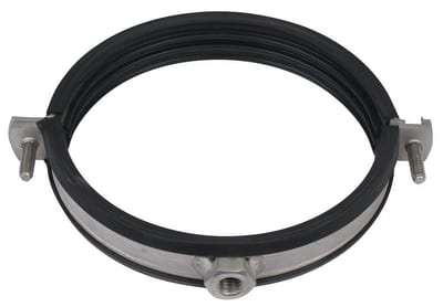 BLÜCHER Europipe Pipe support with EPDM insert - 125mm
