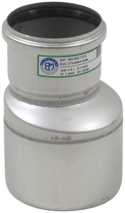 BLÜCHER Europipe Reduction acid-resistant steel - 110mm, 82mm