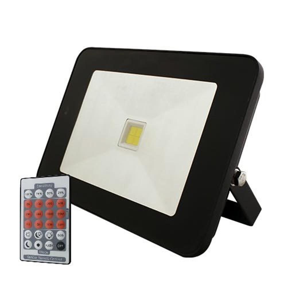Blue Electric Slimline Sensor LED Floodlight - 840 - Neutral white, 3750LM, 50W, black