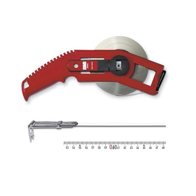 BMI Basic Measuring Tape steel - 30M, 13mm