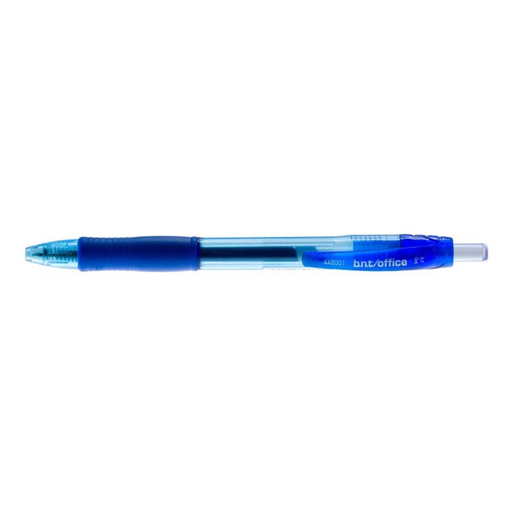 BNT/Office Gel Pen with rubber grip - 25PCS, blue