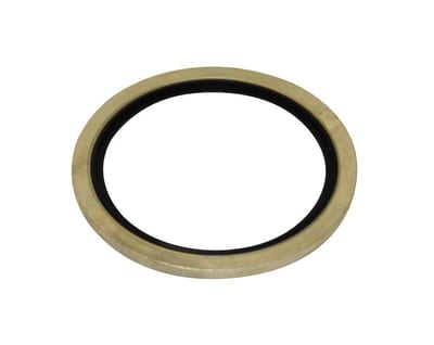 Bonded seal BS Three-ring nickel-plated steel - 16.3mm, 11.4mm, 1,5mm