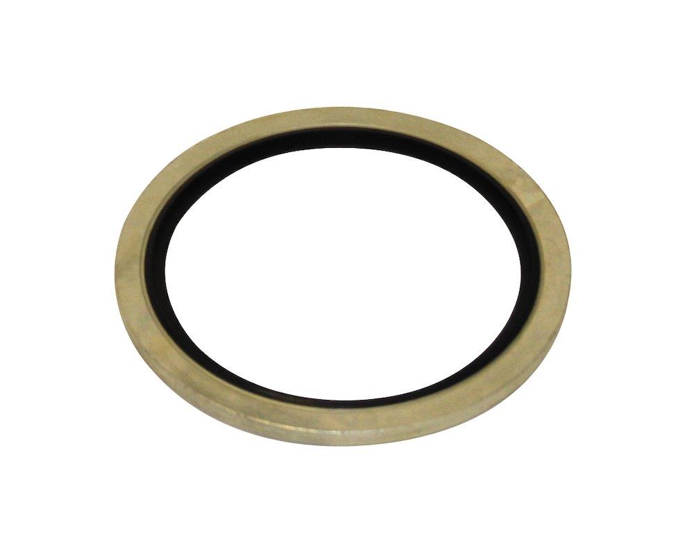 Bonded seal BSCS Three-ring self-centring nickel-plated steel - 10mm, 5.7mm, 1mm