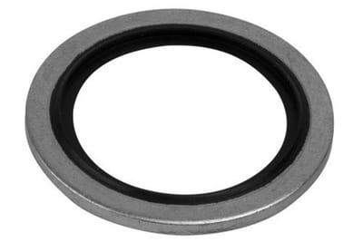Bonded seal RFCS Three-ring self-centring stainless - 13mm, 8.7mm, 1mm