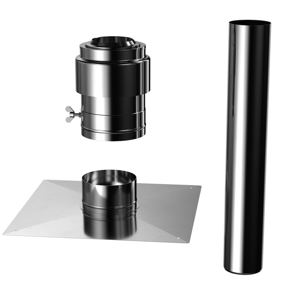 Bosch Chimney cap including Pipe - 80mm