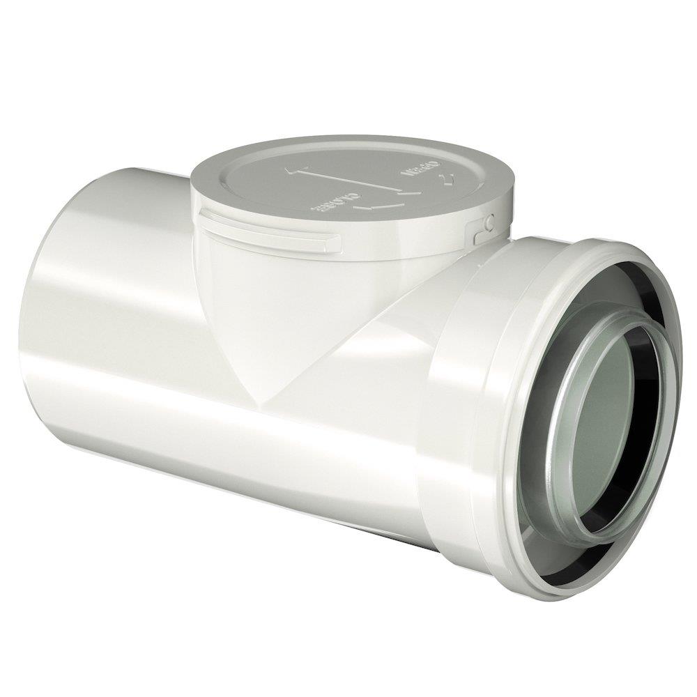 Bosch Flue pipe balanced with inspection - 80/125mm