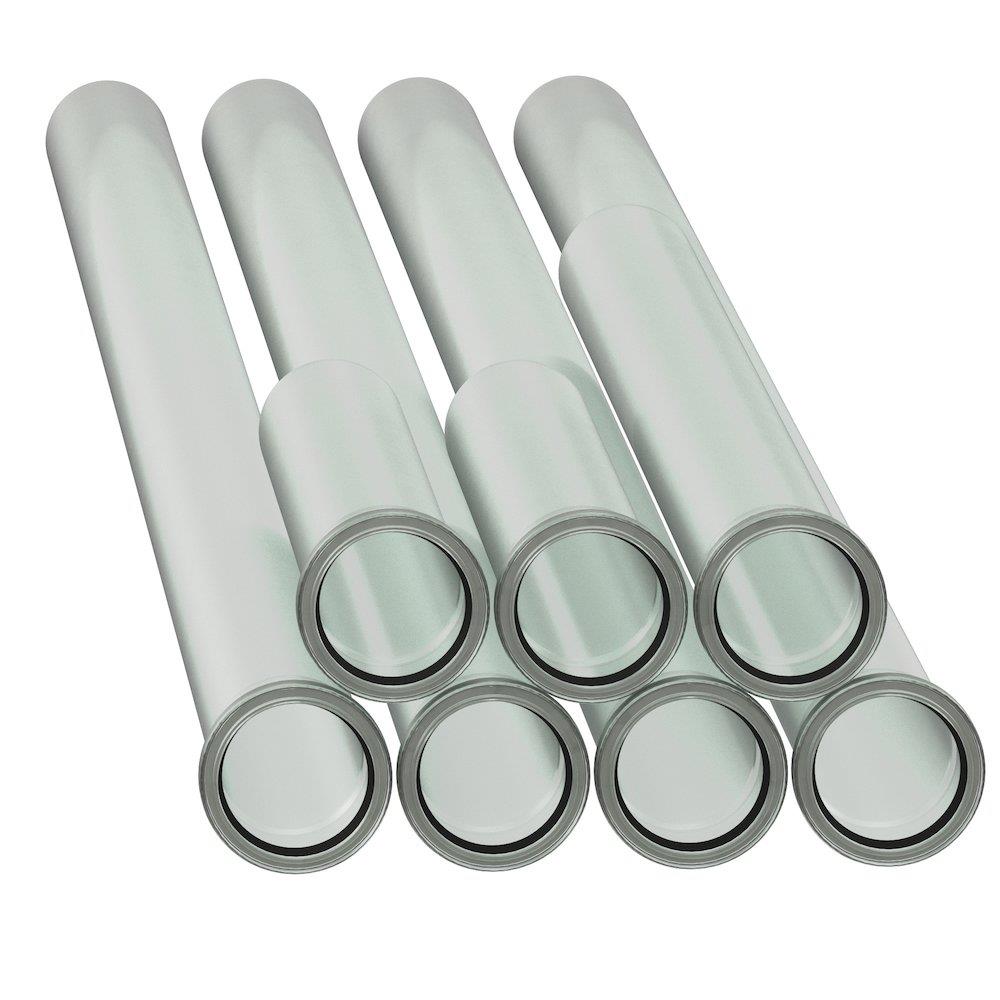 Bosch Flue pipe package - 60mm, 10000mm