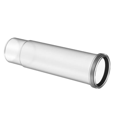 Bosch Flue pipe with Slide Piece 240-314 - 80mm