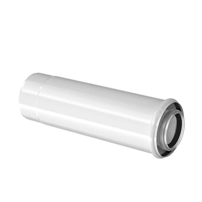 Bosch Flue pipe with sliding piece 220-304 mm - 80/125mm